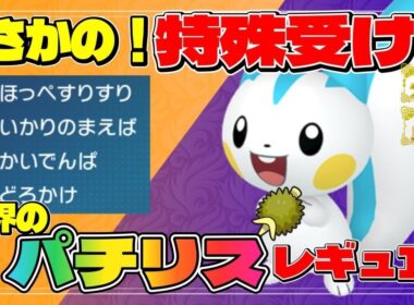 【パチリス育成論】世界を獲ったパチリスならレギュIでも活躍出来るはず…！？【#ポケモンsv 】【#碧の仮面 】【#藍の円盤 】