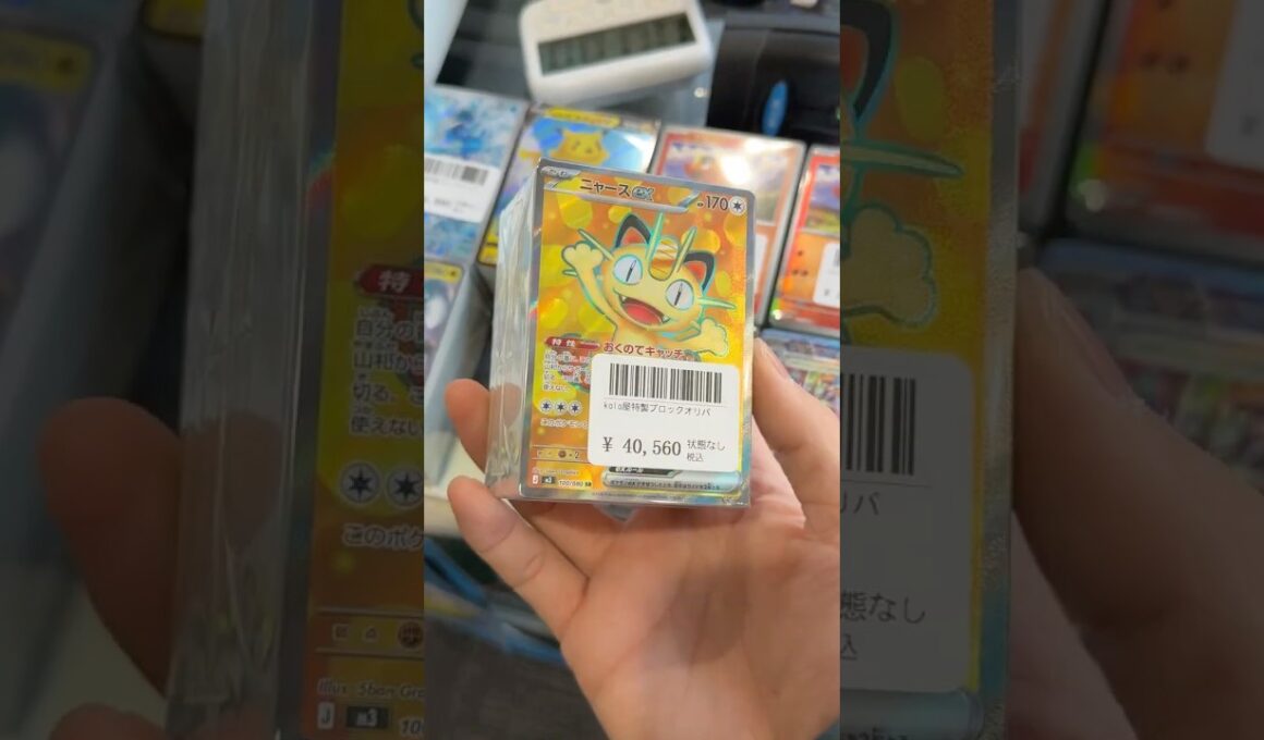 【ポケカ開封】40,560円ブロックオリパ。ニャースが一生たらねぇ