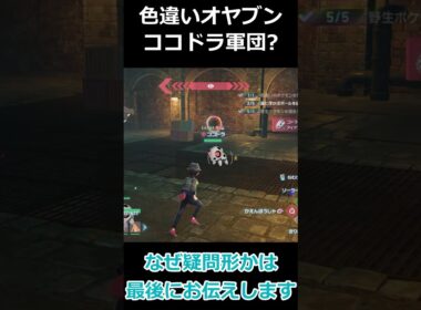 大量の色違いオヤブンココドラ軍団!! #ポケモンレジェンズZA  #shorts #switch2 #M次元ラッシュ