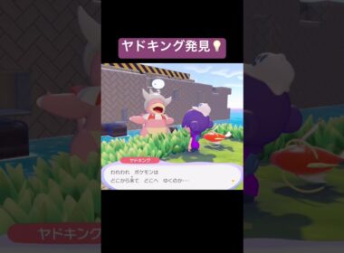 ヤドキング発見💡/ぽこあポケモン #ポケモン