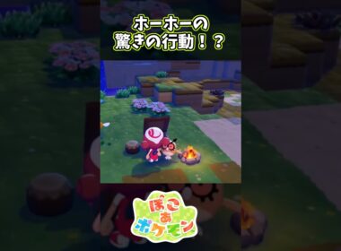 とんでもない動きをするホーホー #ぽこあポケモン