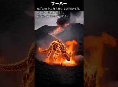 【ブーバー】ポケモン図鑑の説明文だけでAIにリアルなモンスター作らせてみた【ブーバーン】