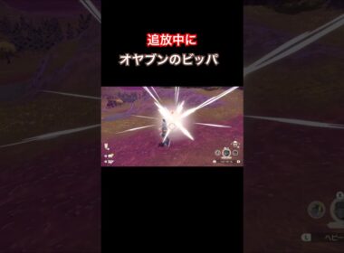 【レジェアル】追放先の黒曜の原野でオヤブンのビッパ捕獲　#shorts