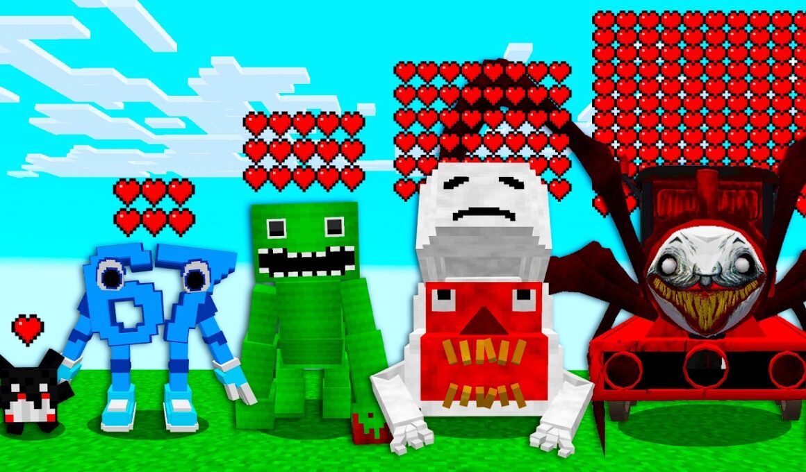 都市伝説モブたちに変身できる世界がヤバすぎた【まいくら・マインクラフト・67/ブリッジワーム/イカゲーム/ガーデンオブバンバン/DOORS/チューチューチャールズ】