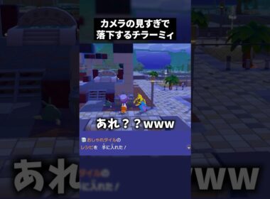 カメラの見すぎで落下するチラーミィ #ぽこあポケモン