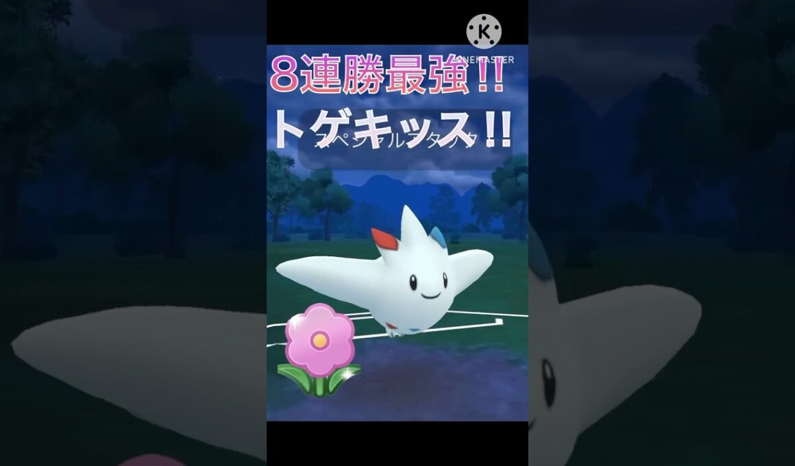 春カップで8連勝‼︎ しかも勝率8割のトゲキッスが最強すぎて勝ちまくり‼︎ #ポケモンgo #goバトル #goバトルリーグ #gbl