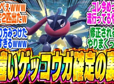 【簡単すぎる】ゲッコウガを最速で色違いにできる裏技がSNSで万バズしてしまうｗｗｗ【bgm】【ポケモンZA】【レジェンズZA】【メガシンカ】【メガストーン】【厳選】【ランクマ】【レア】【解説】