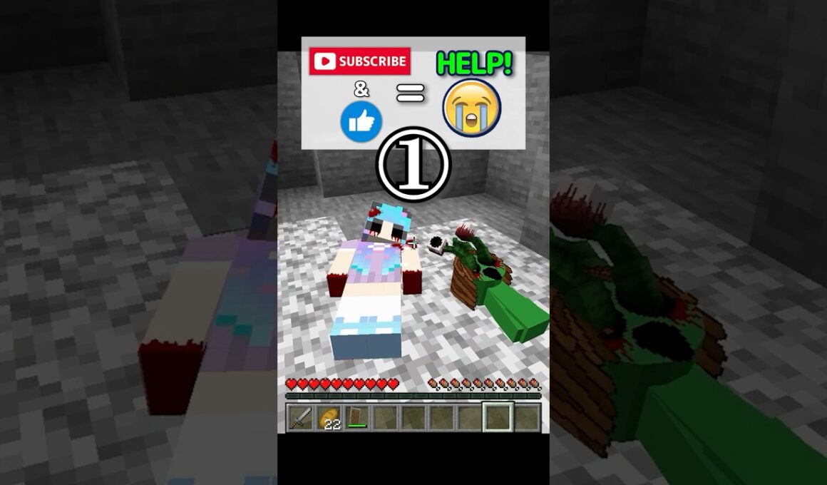 呪われたスプランキーを助けて！#shorts #minecraft