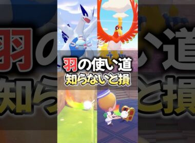 ルギアとホウオウの羽の使い道【ぽこあポケモン】