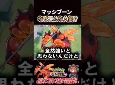 マッシブーンなんでこんな人気【ポケモンユナイト】
