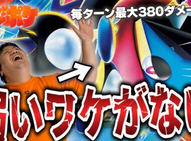 【ポケカ/対戦】毎ターン380ダメージ飛ばすメガゲッコウガが弱いワケがない!!【VSドラパルト】