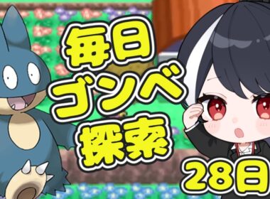 【ポケモン第4世代ダイヤモンド】毎日ゴンベ耐久　28日目【二条ナツメ / 新人Vtuber】