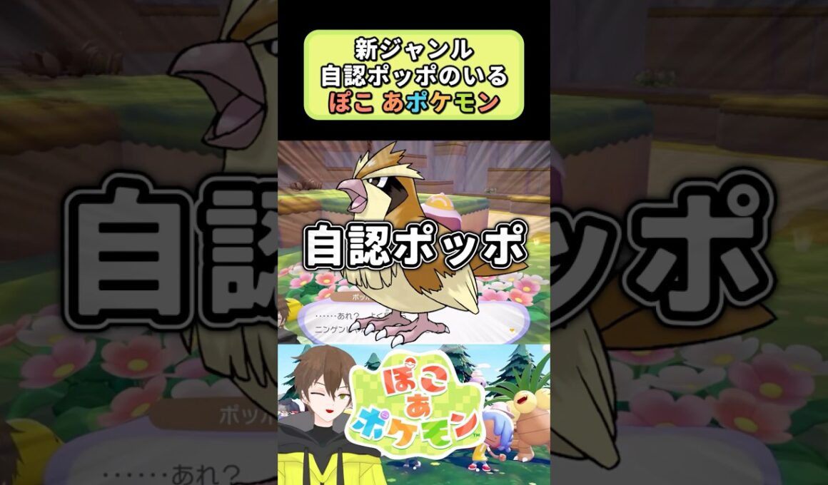 自認ポッポ？ぽこあポケモン【ぽこ あポケモン】【ゲーム実況】【攻略】