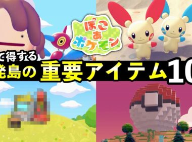 【ぽこあポケモン】開発者島ツアーで入手できる特別アイテム10選