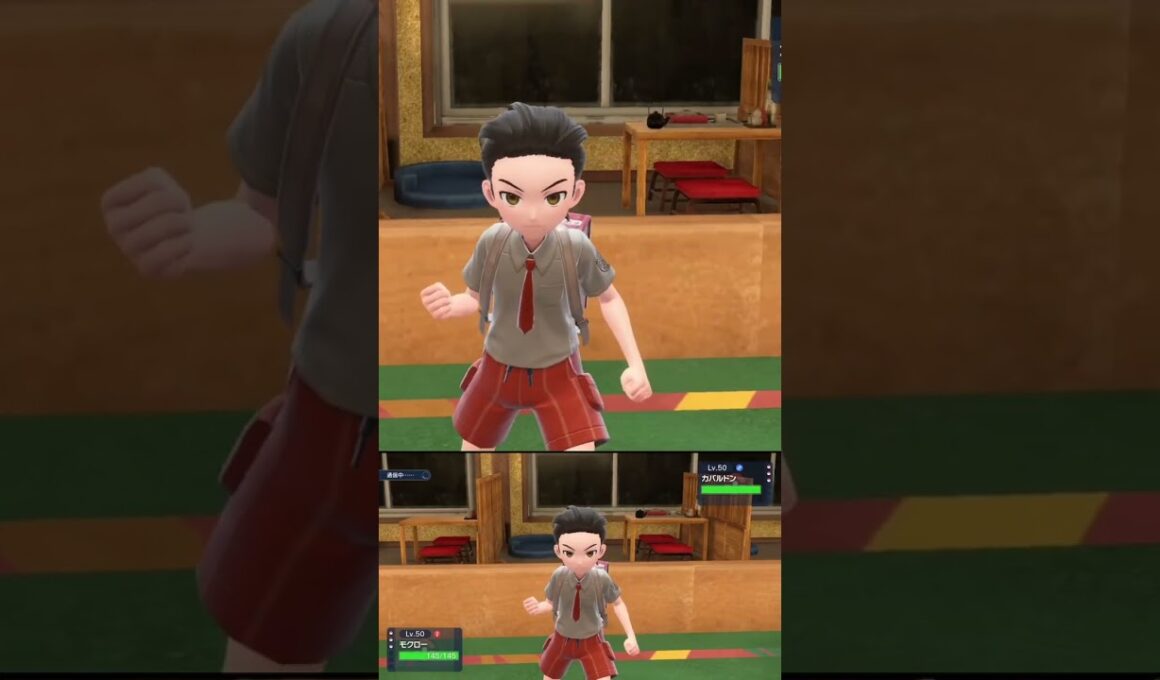 モクロー 「 カバルドン は隙だらけでしたよ」 #shorts #ポケモンsv #碧の仮面 #碧の円盤