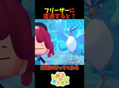 【ぽこあポケモン】フリーザーに遭遇すると？