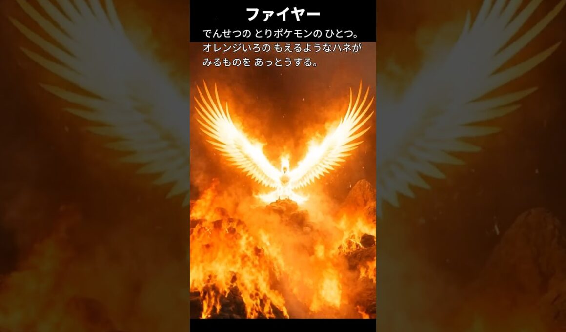 【フリーザー】ポケモン図鑑の説明文だけでAIにリアルなモンスター作らせてみた【サンダー・ファイヤー】