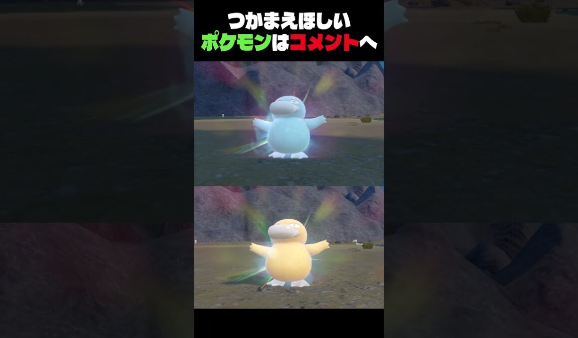 色違いのコダックが完全にかぜひいてる