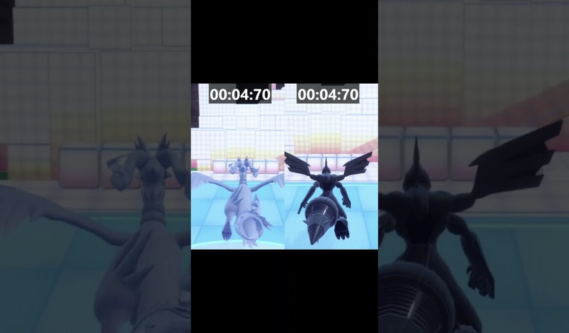 レシラムとゼクロムの歩行速度の違い | ポケモンSV