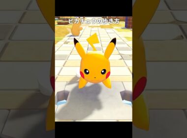 うすチュウとピカチュウの歩き方の違い | ぽこあポケモン/ぽこポケ