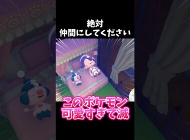 マネネが可愛すぎる【ぽこあポケモン】#shorts #ゲーム実況 #ぽこポケ #pokemon