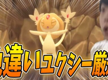 【ポケモン】超鬼畜！色違いユクシー色違い厳選やるぞぉぉ！！【ポケモン剣盾】