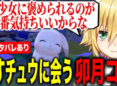 【 ぽこあポケモン 】うすいろピカチュウ（うすチュウ）に会いkeyヒロインと呼ばれる理由を理解したうづコウ※ネタバレあり【にじさんじ切り抜き/卯月コウ】