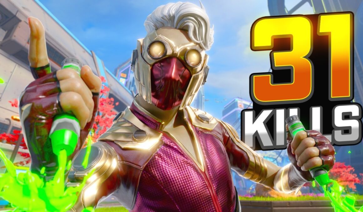 驚異のオクタン、31キルと7000ダメージ！Apex Legends