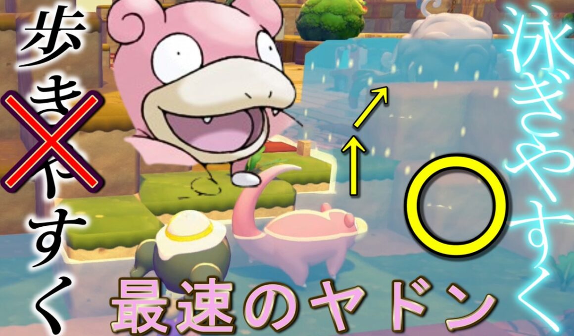 道を整備せずに川を作ったらヤドンはどうするの？【ぽこ あ ポケモン】