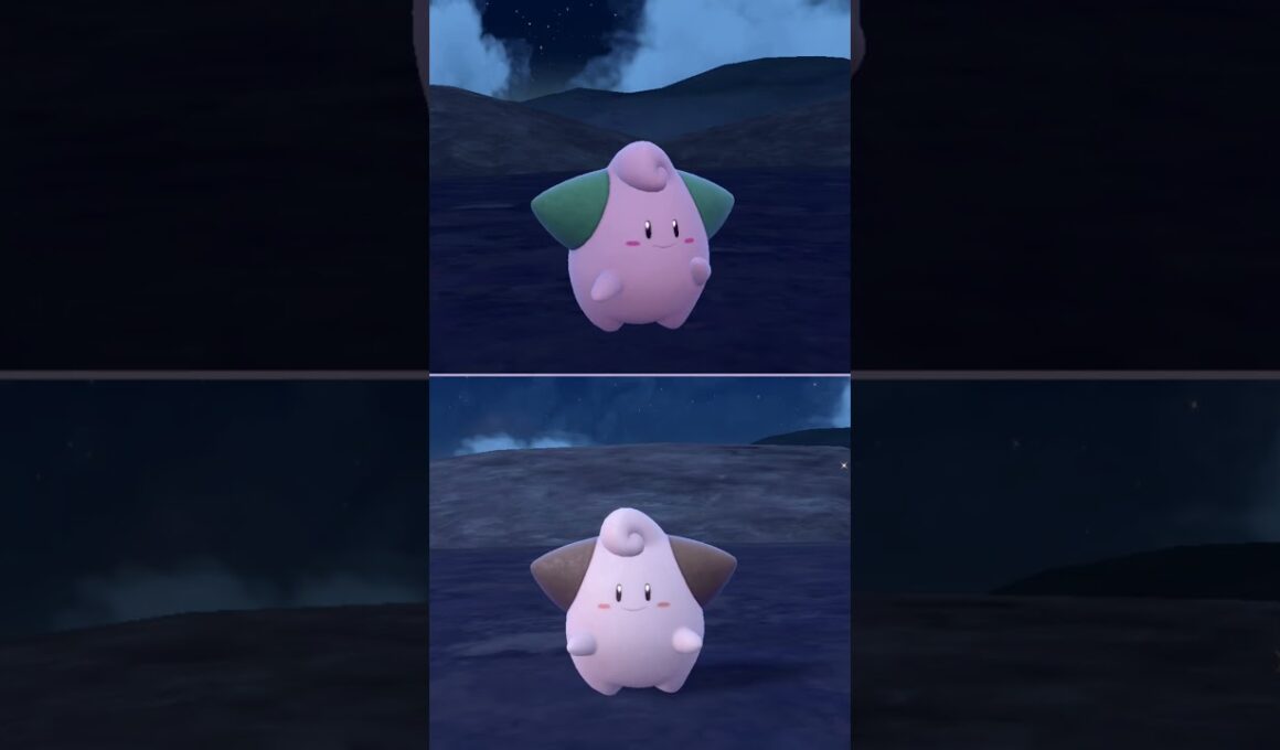 #ピィ  #ポケモン  #cleffa  #pokemonscarletandviolet