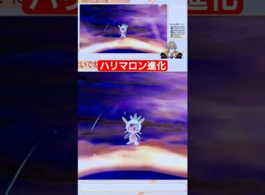 【#pokemonza 】ハリマロン進化
