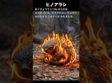 【ヒノアラシ】ポケモン図鑑の説明文だけでAIにリアルなモンスター作らせてみた【バクフーン】