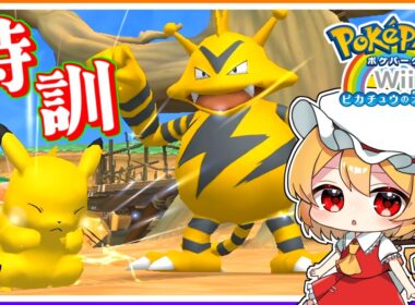エレブー師匠、足元見すぎ！ #5　「ポケパークWii 〜ピカチュウの大冒険〜」【 ゆっくり実況】
