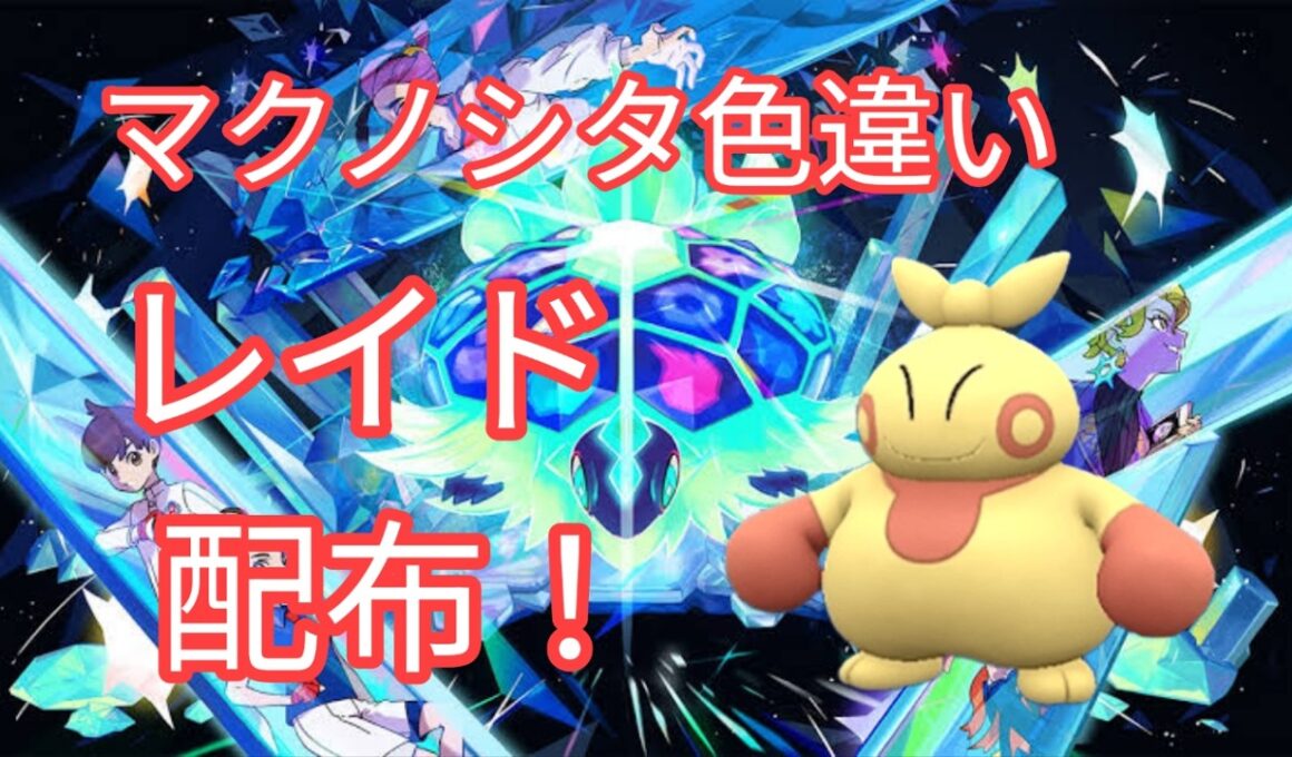 【ポケモンSV】　色違いマクノシタ配布中