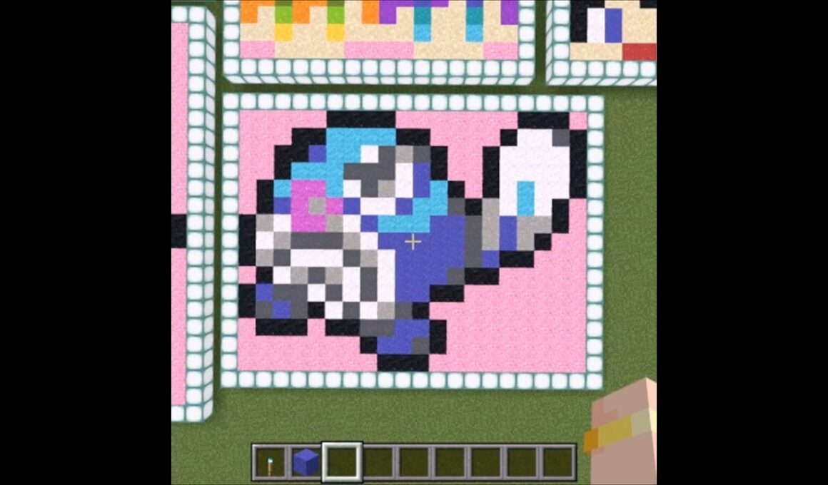 色砂アート【ニョロモ】