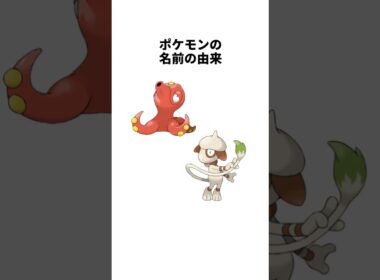 ドーブルの名前の由来は…ポケモンの名前の由来