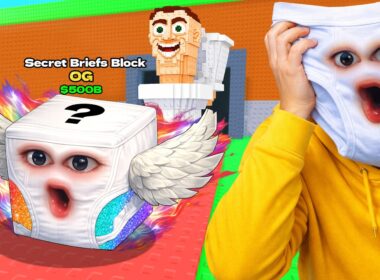 遂に自分が激レアラッキーブロックになってしまいました…【ROBLOX】