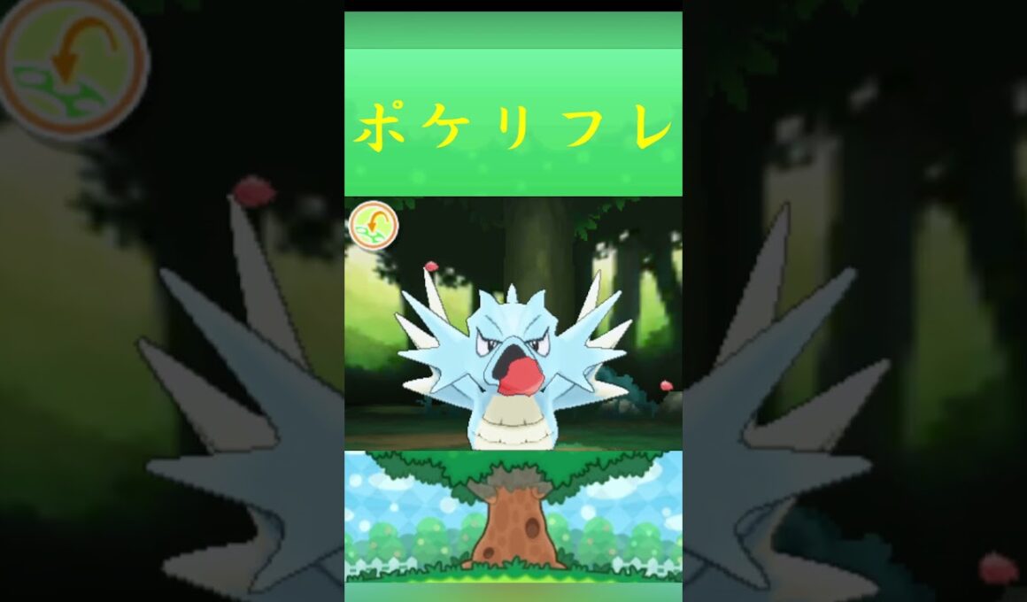 ポケモン シードラ ポケリフレ ポケパルレ #ポケモン #Pokemon  #3DS #ポケモン技 #ポケモンsv #ポケモン #ふれあい #キャンプ #カレー #サンドイッチ #ピクニック