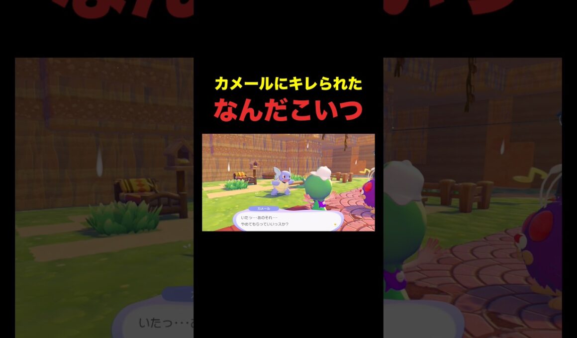 当たってねえだろ。#ぽこあポケモン #ぽこポケ #カメール #切り抜き