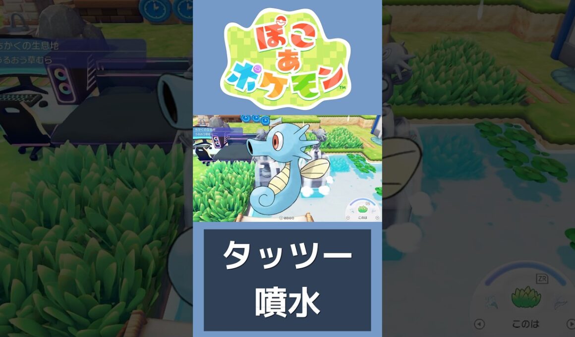 ※ネタバレ注意 歴代タッツー噴水たち【ぽこあポケモン/XY/SM】