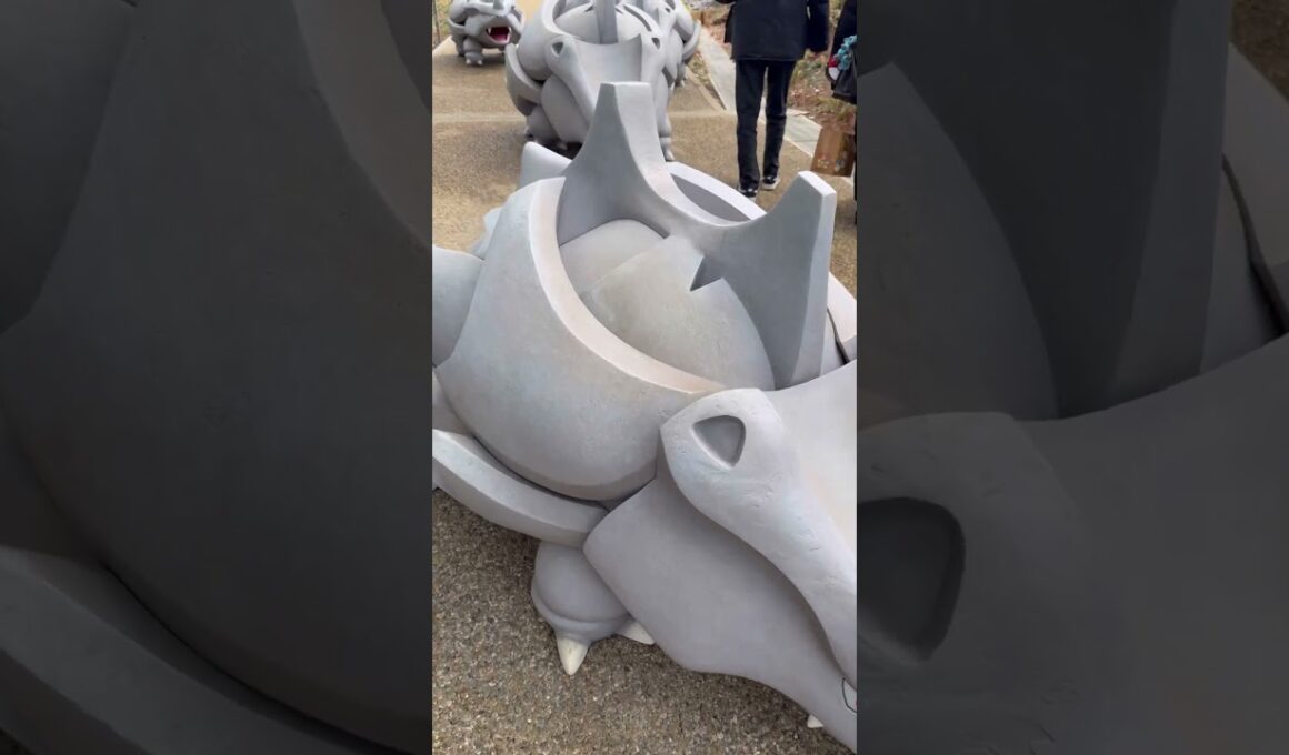 サイホーンのとっしんざか #pokemon #ポケモン #shorts #ポケパーク #サイホーン #ヌメラ #ウソッキー