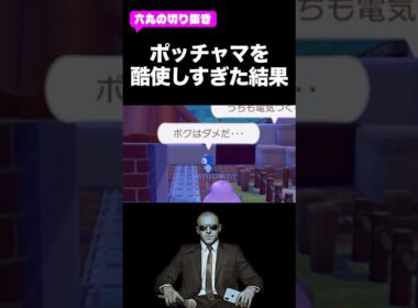 ポッチャマを酷使しすぎた結果、壊れちゃった　#ぽこあポケモン #六丸