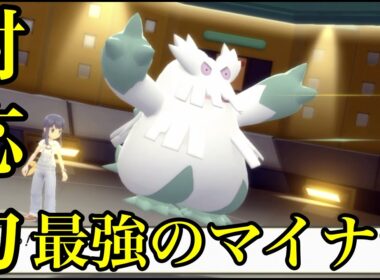 【ダイパリメイク】最強マイナー！！ユキノオーの対応力【対戦】