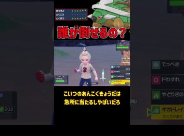 まじで硬すぎるドダイトス