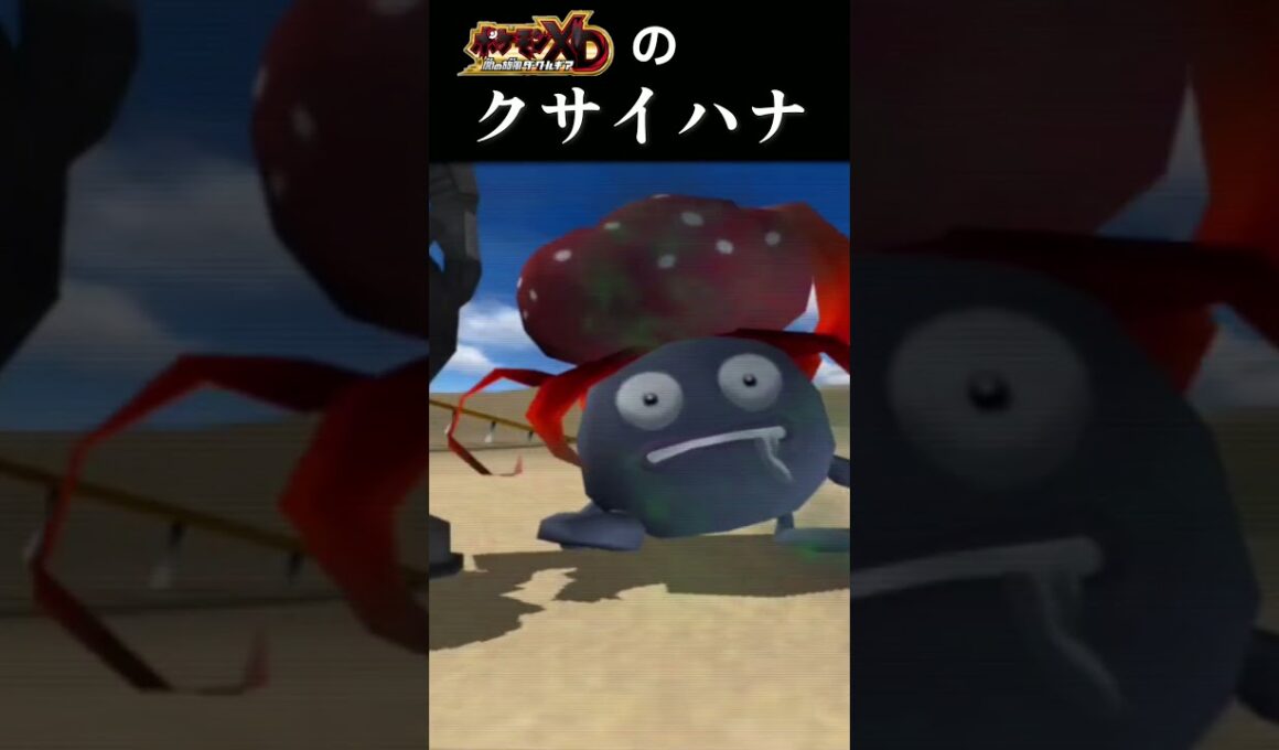 ポケモンXDのクサイハナが衝撃すぎました・・・・#ポケモンXD