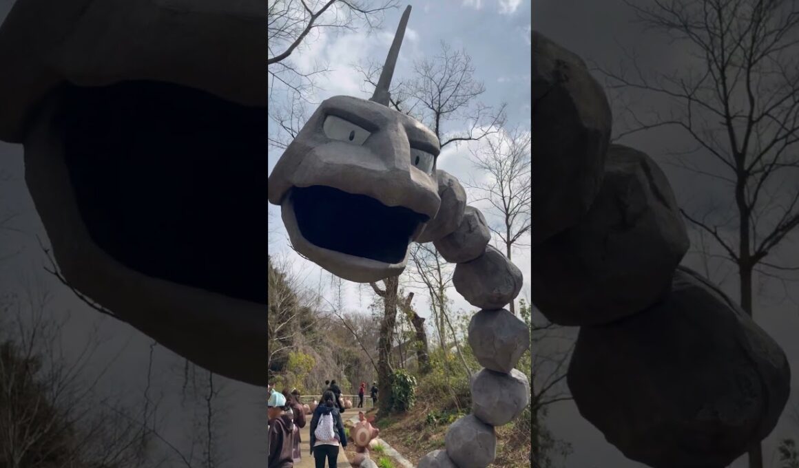 イワークさんどう #pokemon #ポケモン #ポケパーク #shorts #イワーク #オタチ #オオタチ #ハガネール #可愛い #感動 #たのしい