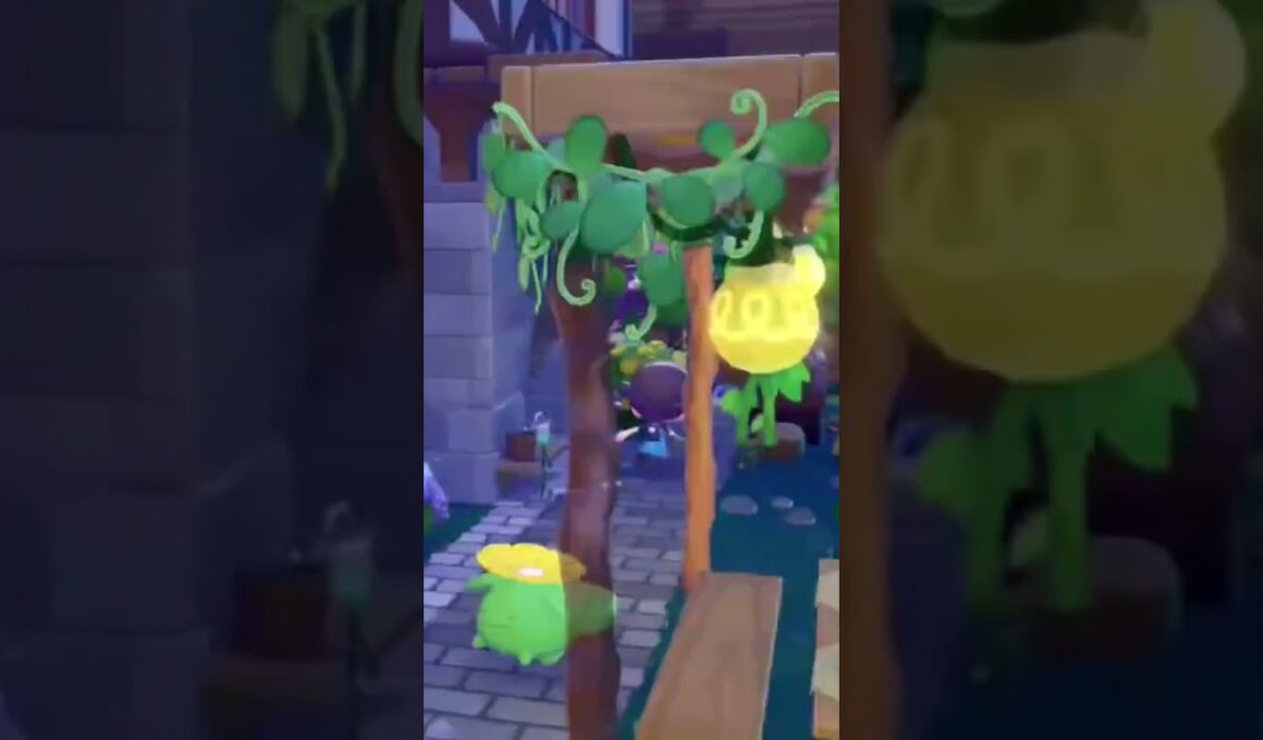 パサパサこうやの山の中に、ムウマとムウマージのお家を作ってみた❗️ #ぽこあポケモン #shorts