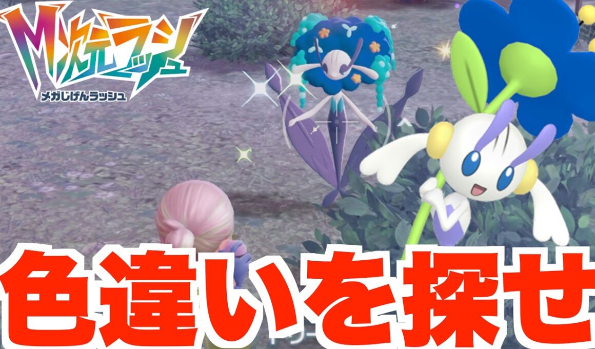 【ポケモンZA】色違いフラエッテを全色揃えたい！【DLC「M次元ラッシュ」】