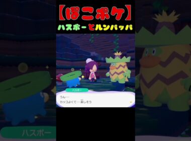 【ぽこポケ】ハスボーとルンパッパの会話♪#ぽこポケ #shorts  #ぽこあポケモン