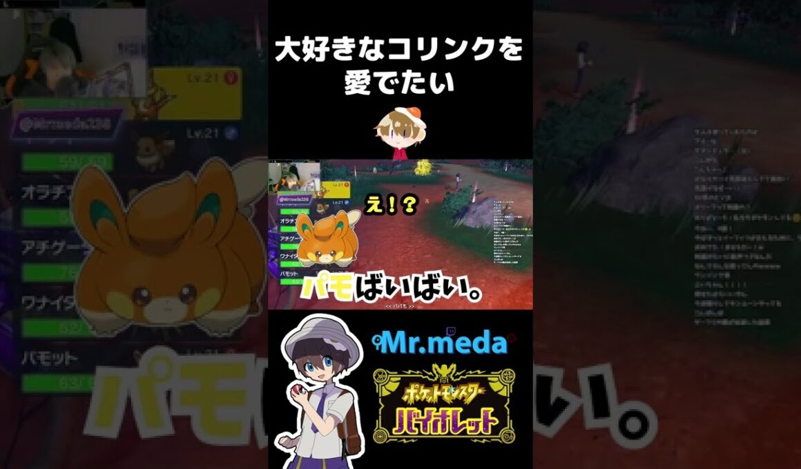 推しポケモンを愛でる男 #shorts
